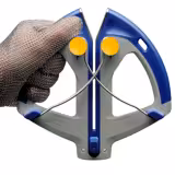 F. DICK | Magneto Steel Hyperdrill Knife Sharpener with Magnetic Guide – Blue - Without Base Plate