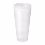 (24 sztuki) Kubki wielokrotnego użytku – 500 ml – przezroczyste