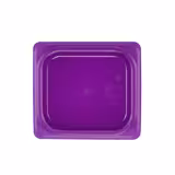 (6 pièces) CAMBRO | SafeTrak - Couvercle en polypropylène GN 1/6 - Violet