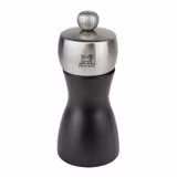 (6 stuks) PEUGEOT | FIDJI - Pepermolen - Hout - Zwart mat - Hoogte: 120mm