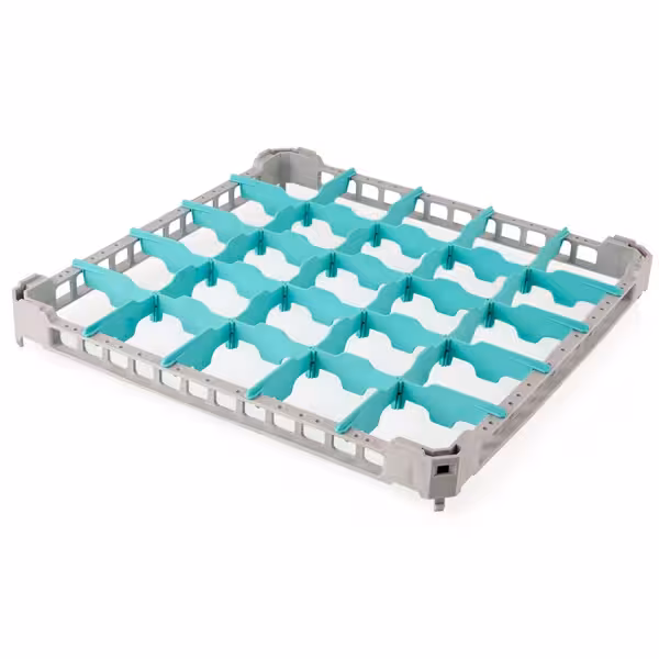 Reunakehys lasien pesukoriin - 500x500 x 40 mm - 25 lokeroa - yhteensopiva: GKFP5050, GKFP25