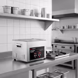 Nettoyeur à Ultrasons - 15 Litres - 360 Watt Puissance Ultrasonique - avec Robinet de Vidange