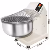 Pétrin à Pâte / Pétrin à spirale - 160 Litres / 100 kg - avec Cuve Fixe - 400 V