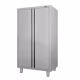 Armoire haute en inox ECO - 1000x600mm - 2 portes battantes - Hauteur: 1800mm