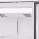 (4 pièces) Vitrine réfrigérée à boissons - 4800 litres - design sans cadre - avec 8 portes vitrées et écran publicitaire