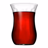 (72 pcs) Verre à thé texturé - AQUA - 120 ml