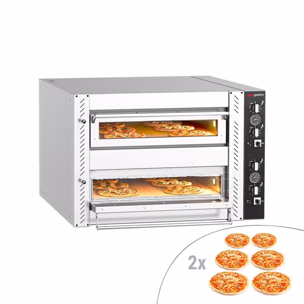 Pizzaugn - 6+6x 30cm (djup) - Manuell