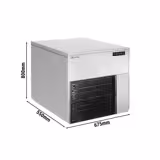 Machine à glace en grains - 550 kg/24 h
