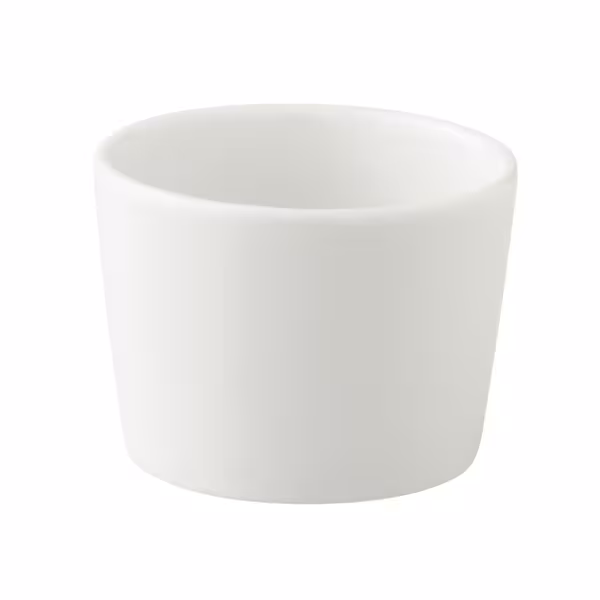 (6 pcs) Dessert Bowl - White Delight - Porcelain - 230ml - round - Ø 100mm - White