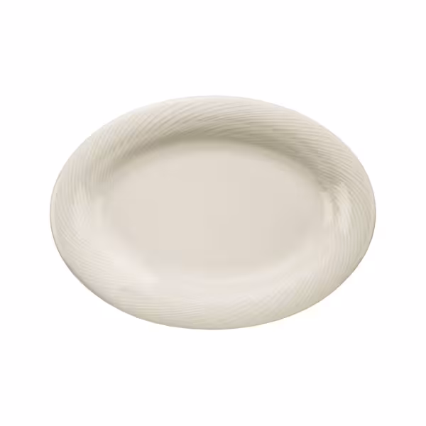 (12 pcs) SEMPRE | Platter - square - Porcelain - 230x230mm - Cream
