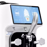 Máquina de helados soft - 16L/h - 1,15kW - Pantalla táctil - 1 sabor - con bomba de aire - con preenfriamiento - Sobremesa