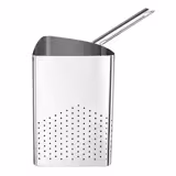 (4 pcs) Sieve Insert for Pasta Pot - Stainless Steel - 8L - compatible with NSK24 - 195x348x240mm