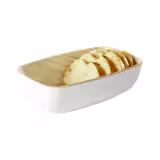 (6 pcs) Bac GN 1/6 - FRIDA - Mélamine - 0,5L - 176x108mm - Profondeur : 55mm - Blanc/Beige