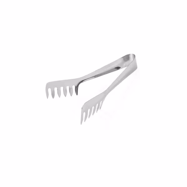 Spaghettitang - ergonomisch; robuust - Lengte: 2cm - RVS 18/10