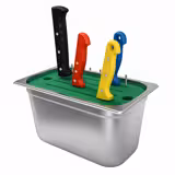 Knife Holder for Knife Steriliser Basin – Fits MSBL19 - Green - Food-Safe Plastic