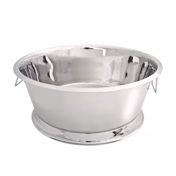Champagnekoeler - Bar Professional - RVS - Ø 550mm - Hoogte: 290mm - met handgrepen