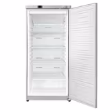 Förvaringskyl rostfritt stål ECO - 600 liter - med 1 dörr - insidan av dörren i plast