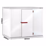 Vriescel - 2825x3000mm - 14,33m³