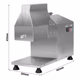 Commercial Tabletop Electric Meat Strip Cutter – 4 mm strip width - 350 W - AISI 304 stainless steel