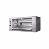 Gas Rotations Hähnchengrill - 18,6 kW - mit 4 Spießen für bis zu 24 Hähnchen