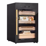 Zigarrenschrank Humidor mit Fingerabdrucksensor & Kontroll-App - 113 Liter - für 850 Zigarren - 4 Schubladen