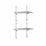 Étagère murale PREMIUM - 1000 x 400 mm - avec 2 niveaux