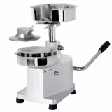 Manuelle Hamburgermaschine - Ø 150 mm - Silber
