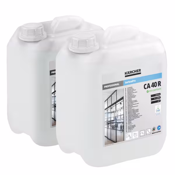 (2 adet) Kärcher | SurfacePro cam temizleyici CA 40 R eco!perform - 5 litre