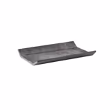 (6 stuks) GN-dienblad ELEMENT - ELEMENT - Melamine - GN 1/3 - hoogte: 35mm - Grijs - stapelbaar - geschikt voor vaatwasser