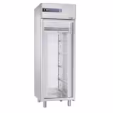Bakery Fridge Stainless steel PREMIUM PLUS - EN 600x400mm - 585L - with 1 glass door