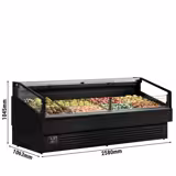 Insulă de răcire - 2580mm - 340 litri - Față din lemn