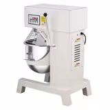 Επαγγελματικό μίξερ ζαχαροπλαστικής - 20 l - 1,1 kW - με 3 εξαρτήματα (γάντζος, σύρμα, φτυάρι) - επιδαπέδιο