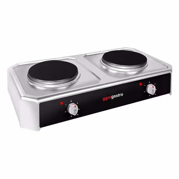 Bordselektrisk spis – 4 kW – 2 runda plattor