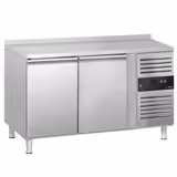 Koelwerkbank ECO - 1360x700mm - met 2 deuren - met opstand