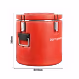 Thermo transportcontainer - 30 liter - hoogte: 380mm - met spansloten - stapelbaar