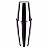 (6 pz) Shaker Boston - set 2 pezzi - acciaio inox - 700ml