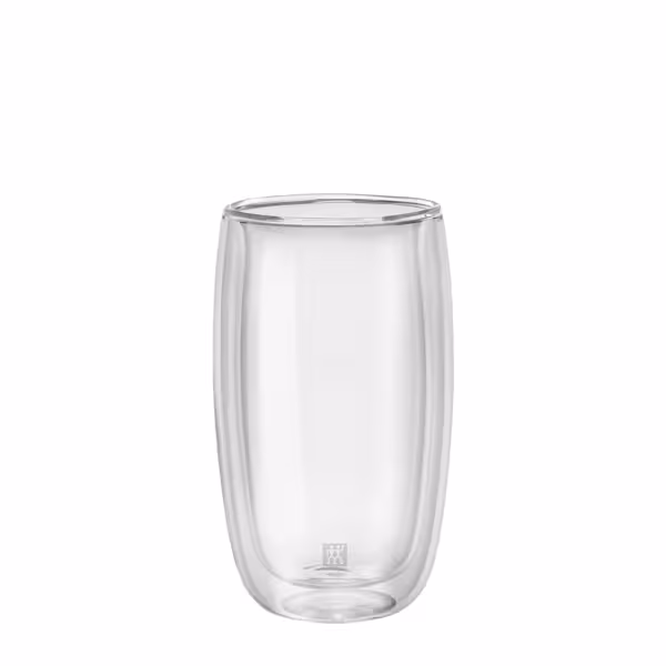 (2) ZWILLING | Sorrento Latte Macchiato Glasses – 350 ml - double‑walled borosilicate