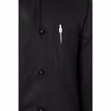 (6 pieces) KARLOWSKY | Basic Chef Jacket – Unisex - Black - L - Ball Buttons
