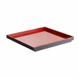 (6 stuks) GN-dienblad - ASIA PLUS - Melamine - GN 1/2 - hoogte: 30mm - Zwart