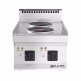 Elektrisch fornuis - MARIO 600 - 400x600x430mm - 4,0 kW - 2 platen rond