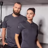 (6 pièces) KARLOWSKY | Chemise de travail manches courtes homme Performance - Anthracite - Taille : 4XL