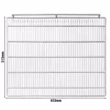 (2 unid) Grelha GN 2/1 - plastificada - 650x530mm - compatível com KSBL600 & TKSBL600