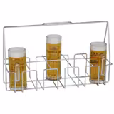 FUCHS | Seidel basket for 8 pots up to 0.5 liters - chrome-plated