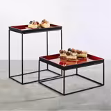 (6 pz) Vassoio GN - ASIA PLUS - Melamina - GN 1/2 - Altezza: 30mm - Nero