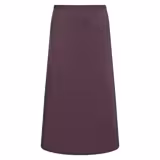 (6 Stück) KARLOWSKY | Bistroschürze Basic - Aubergine