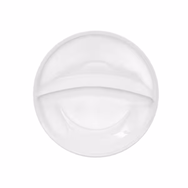 (12 stuks) THERMO FUTURE BOX | Porseleinen bord - Rond - 2-delig - Wit