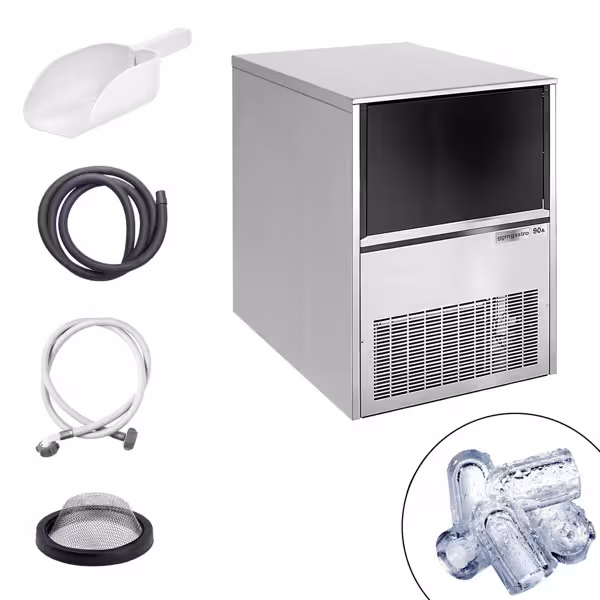 Ijsblokjesmachine - Holle cilinder - 79 kg/24 uur