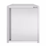 Paslanmaz Çelik Duvar Dolabı ECO - 600x400mm - Menteşeli Kapılı - 650mm yükseklik - Ara Raflı