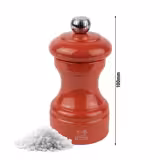 (6 sztuk) PEUGEOT | BISTRORAMA – młynek do soli – drewno – terakota – wysokość: 100 mm