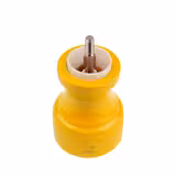 (6 piezas) PEUGEOT | BISTRORAMA - Molino de sal - Amarillo azafrán - Altura: 100mm